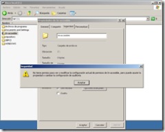 5 - Error de permisos